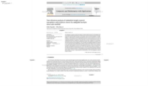 Free vibration analysis of embedded single-layered nanoplates and graphene sheets by using the multiple time scale method